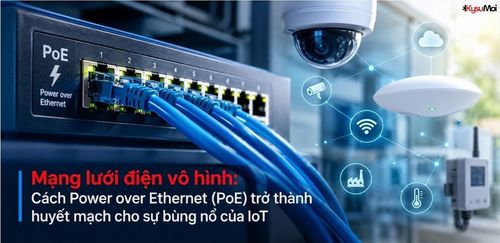 Mạng lưới điện vô hình: Cách Power over Ethernet (PoE) trở thành huyết mạch cho sự bùng nổ của IoT