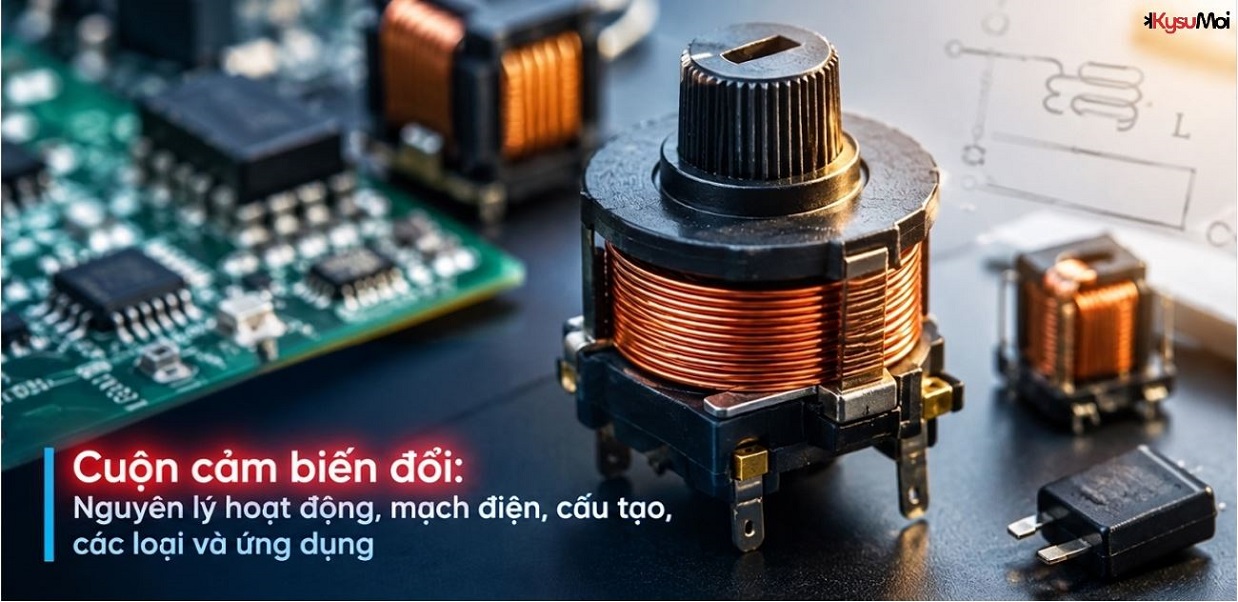 Cuộn cảm biến đổi: Nguyên lý hoạt động, mạch điện, cấu tạo, các loại và ứng dụng