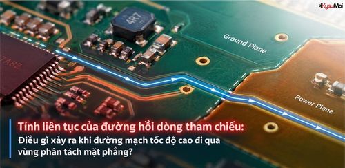 Tính liên tục của đường hồi dòng tham chiếu: Điều gì xảy ra khi đường mạch tốc độ cao đi qua vùng phân tách mặt phẳng?