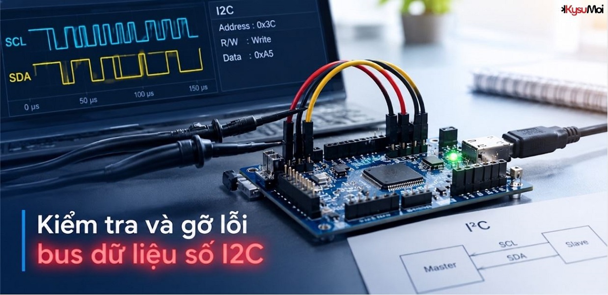 Kiểm tra và gỡ lỗi bus dữ liệu số I2C