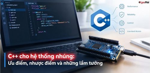 C++ cho hệ thống nhúng: Ưu điểm, nhược điểm và những lầm tưởng