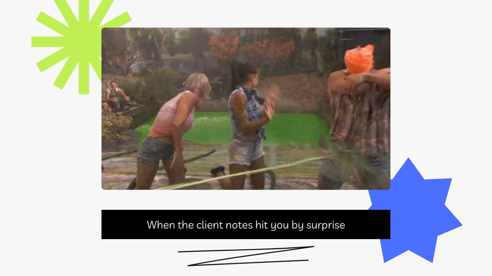 The Doodle Kit template design "Social GIF" with 16x9 aspect ratio