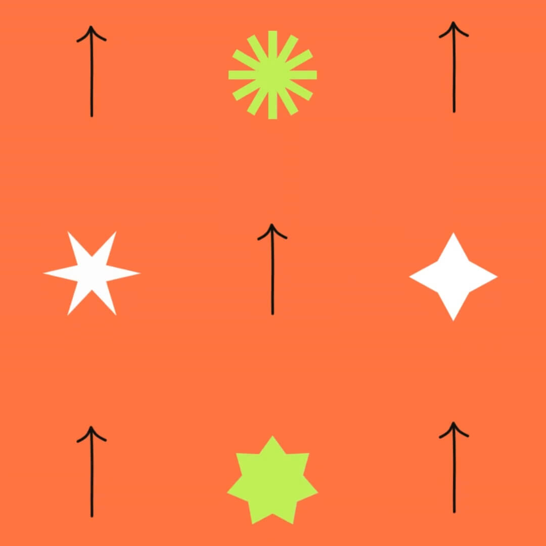The Doodle Kit template design "Transition 03" with 1x1 aspect ratio
