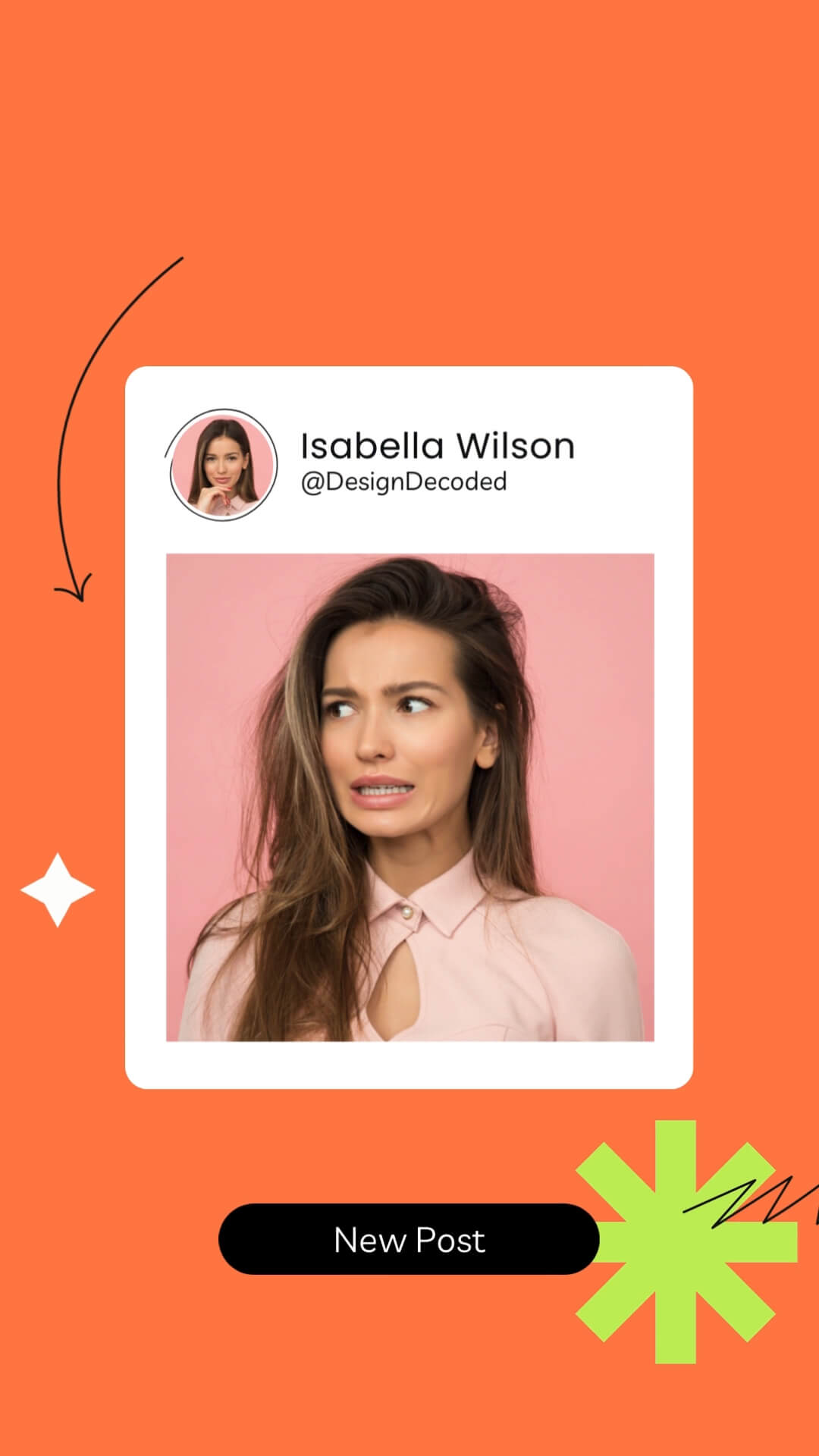 The Doodle Kit template design "Social Instagram" with 9x16 aspect ratio