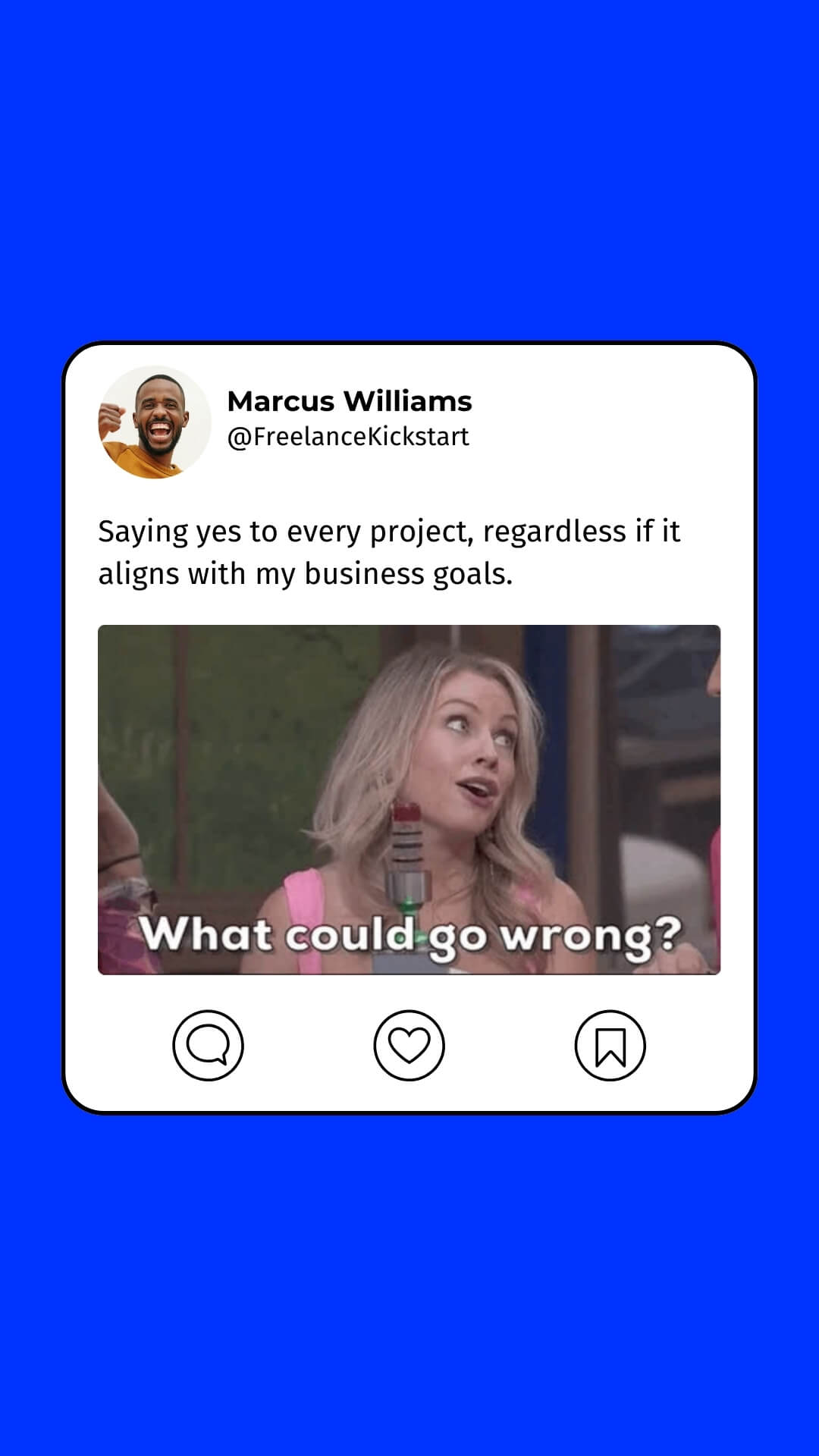 The Widget Kit template design "Social GIF" with 9x16 aspect ratio