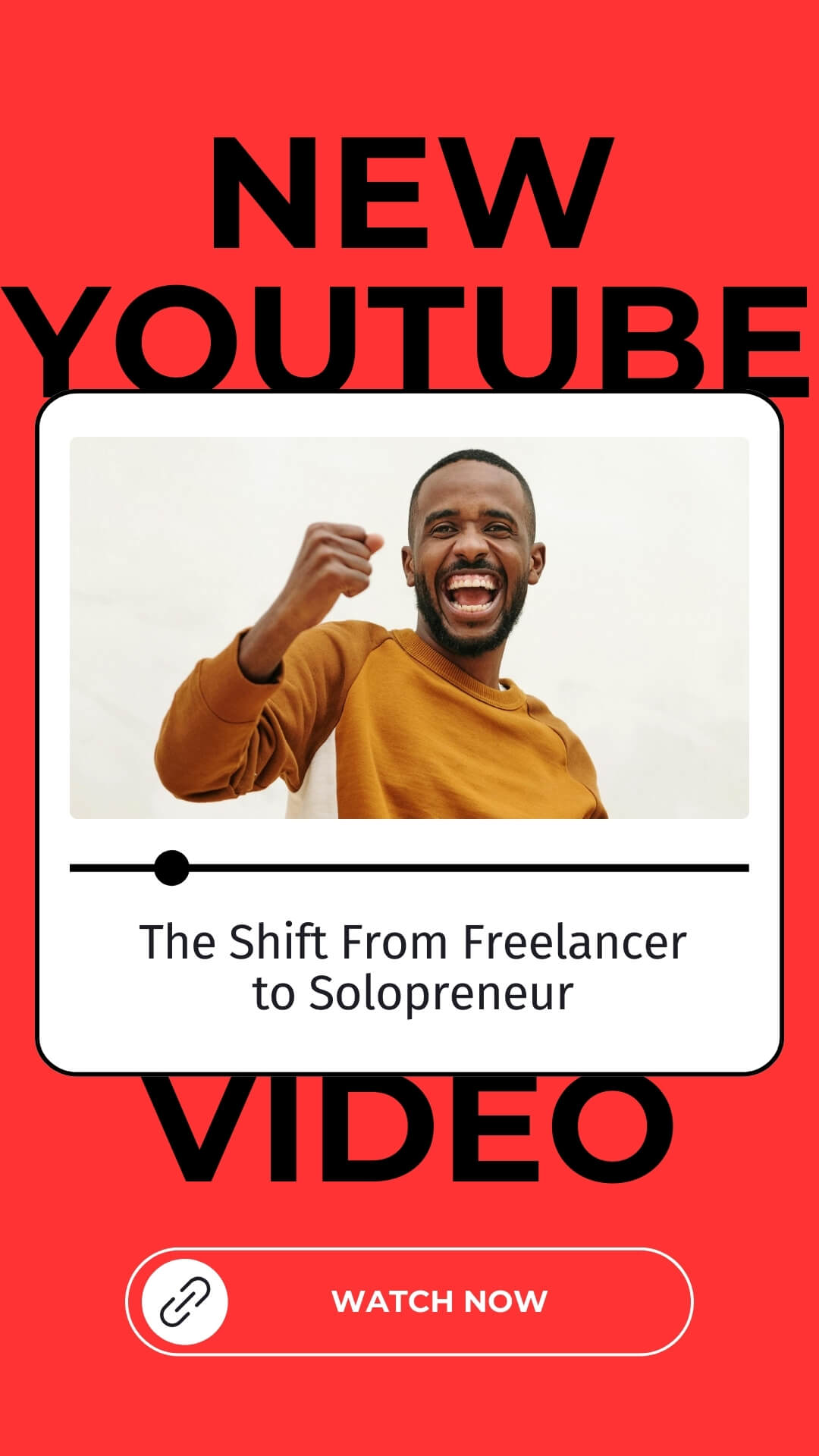The Widget Kit template design "Social Youtube" with 9x16 aspect ratio