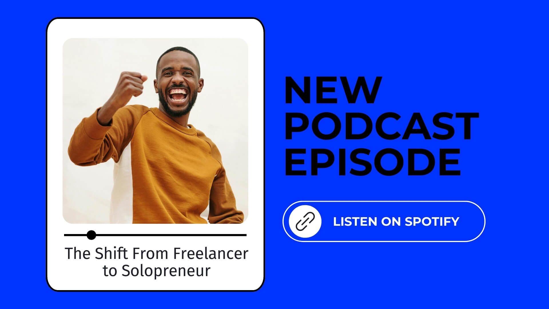 The Widget Kit template design "Social Podcast" with 16x9 aspect ratio
