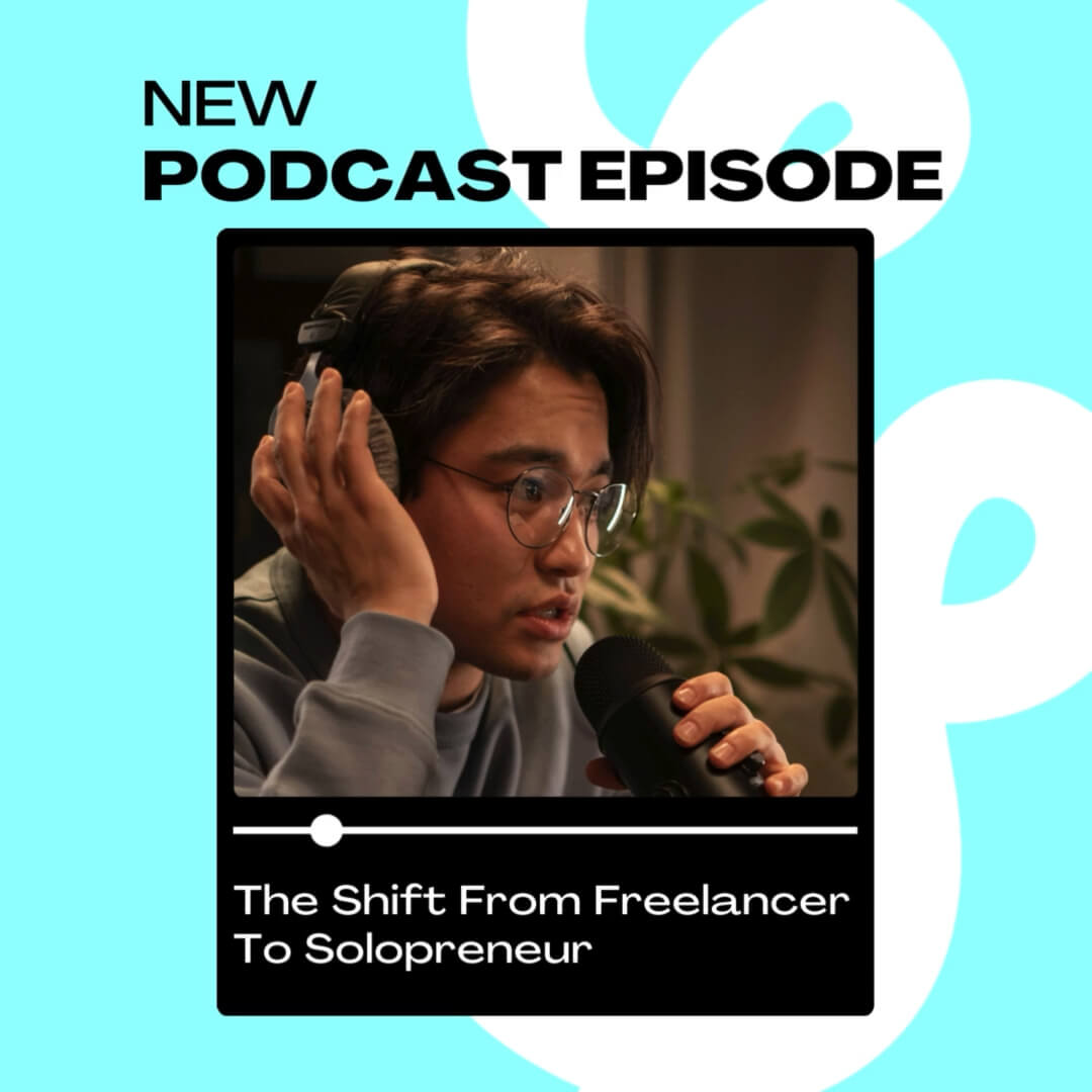 The LoopDeLoop Kit template design "Social Podcast" with 1x1 aspect ratio