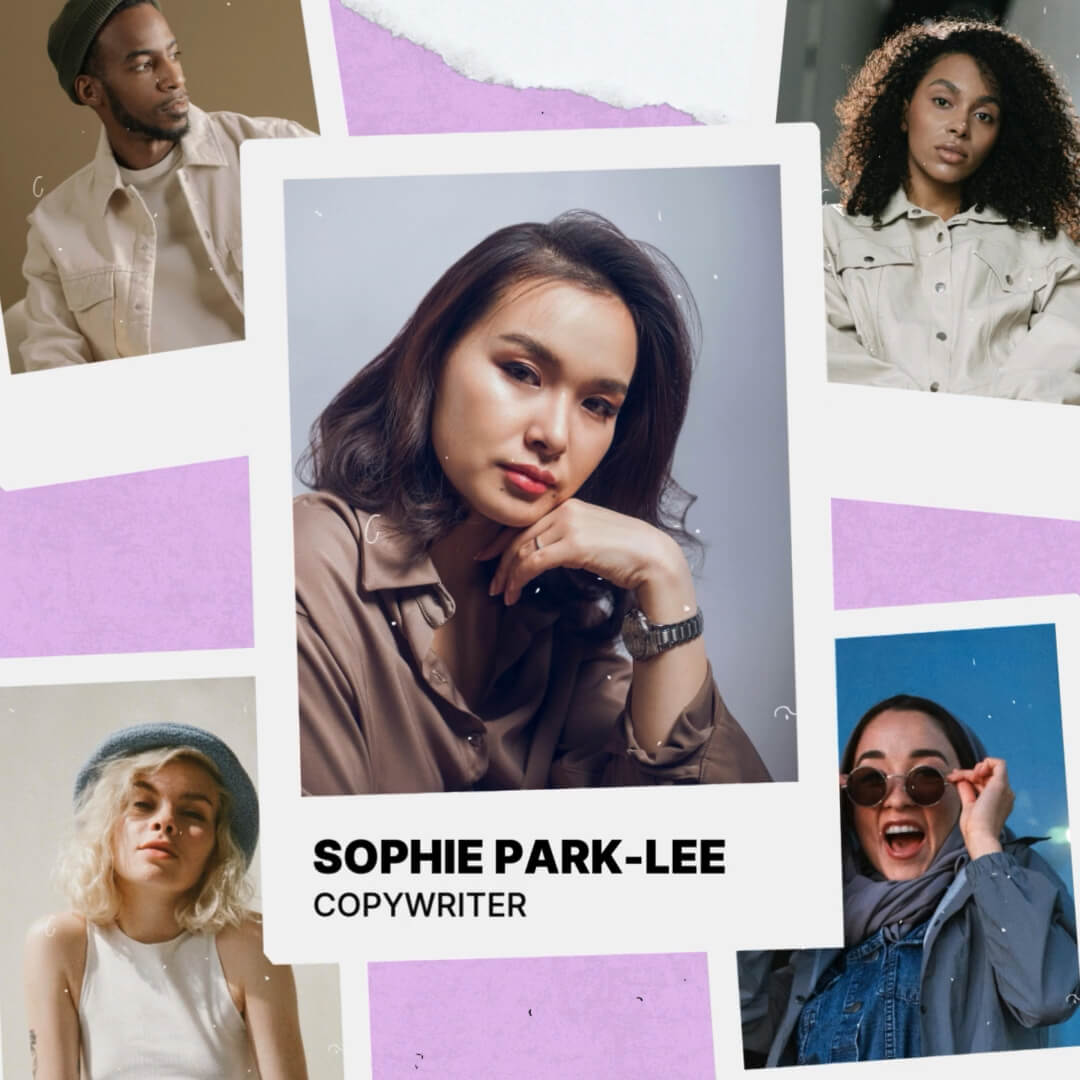 The Polaroid Kit template design "Frame 5Up" with 1x1 aspect ratio