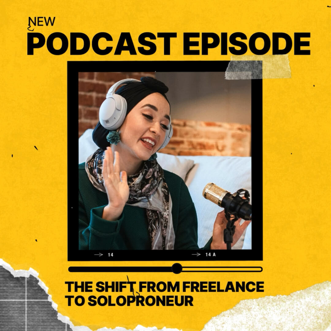 The Polaroid Kit template design "Social Podcast" with 1x1 aspect ratio
