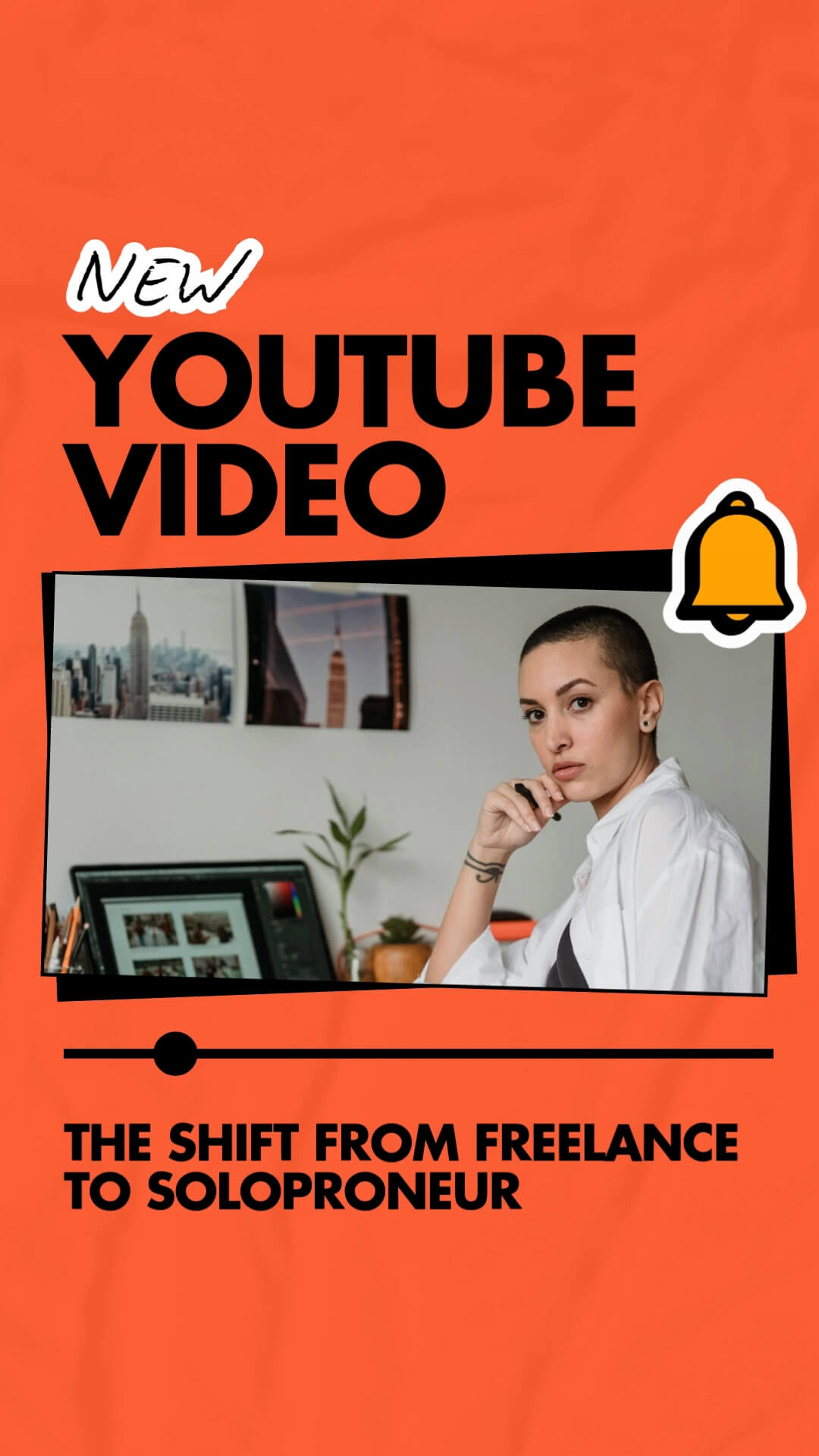 The Sticker Kit template design "Social Youtube" with 9x16 aspect ratio