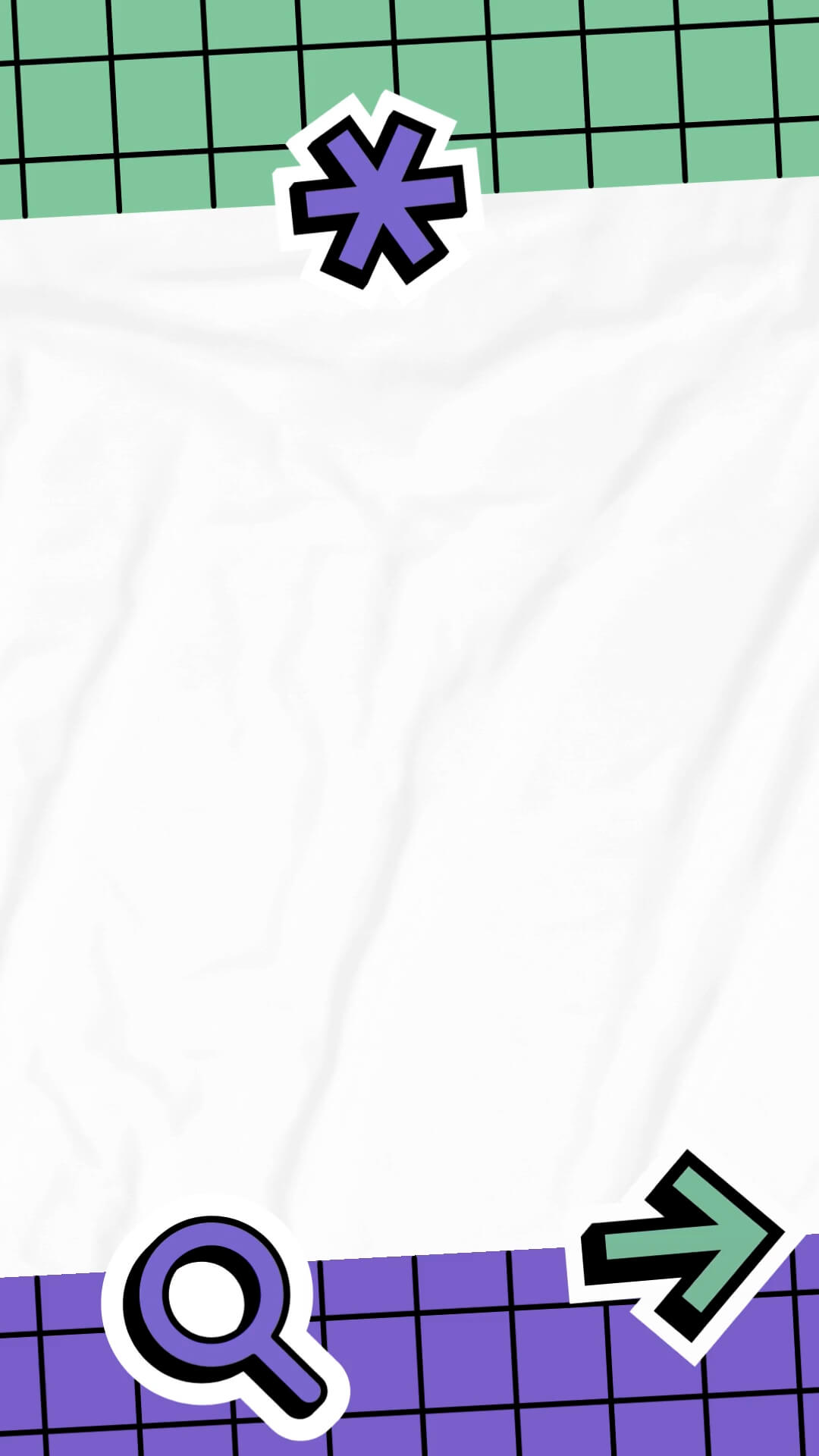 The Sticker Kit template design "Background 01" with 9x16 aspect ratio