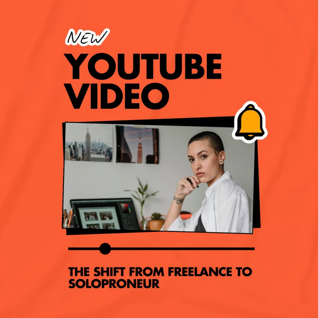 The Sticker Kit template design "Social Youtube" with 1x1 aspect ratio