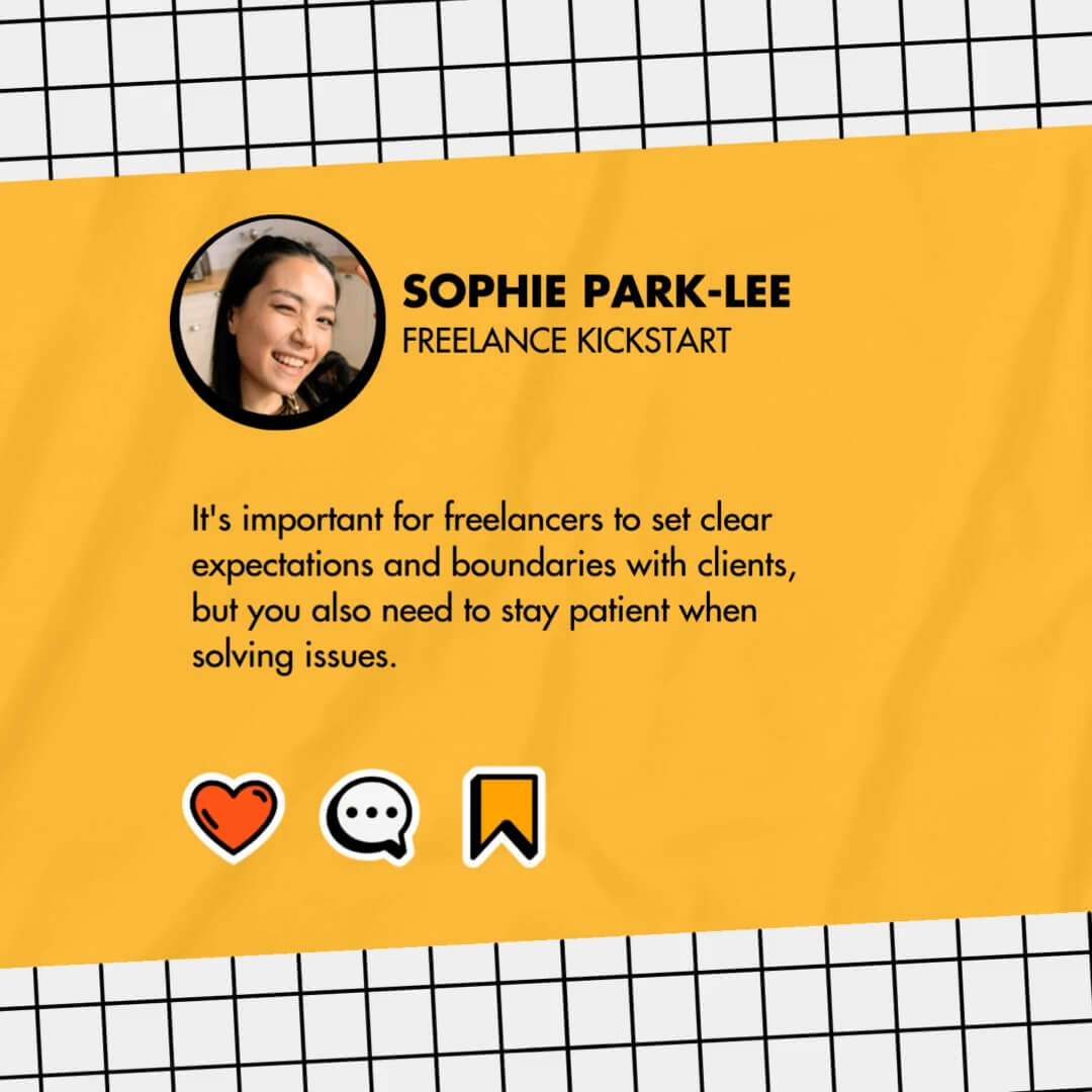 The Sticker Kit template design "Social Tweet 03" with 1x1 aspect ratio