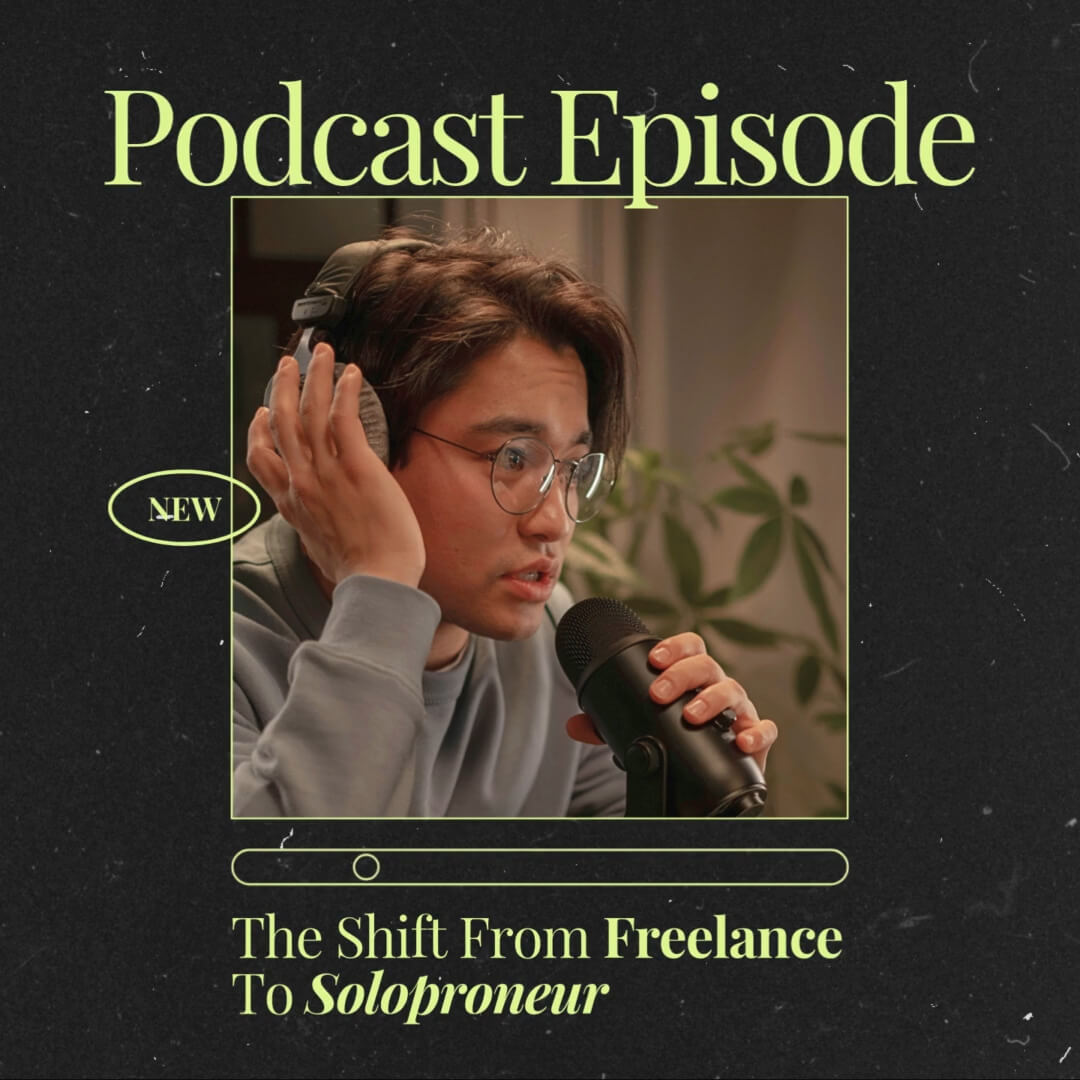 The Film Kit template design "Social Podcast" with 1x1 aspect ratio