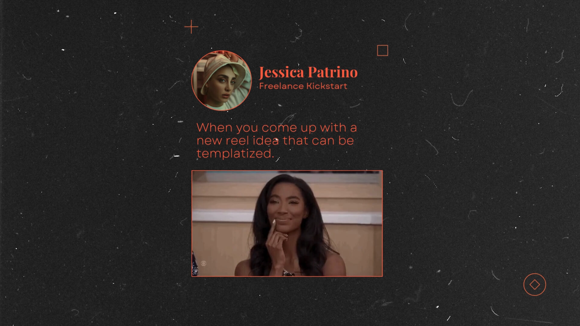 The Film Kit template design "Social GIF" with 16x9 aspect ratio