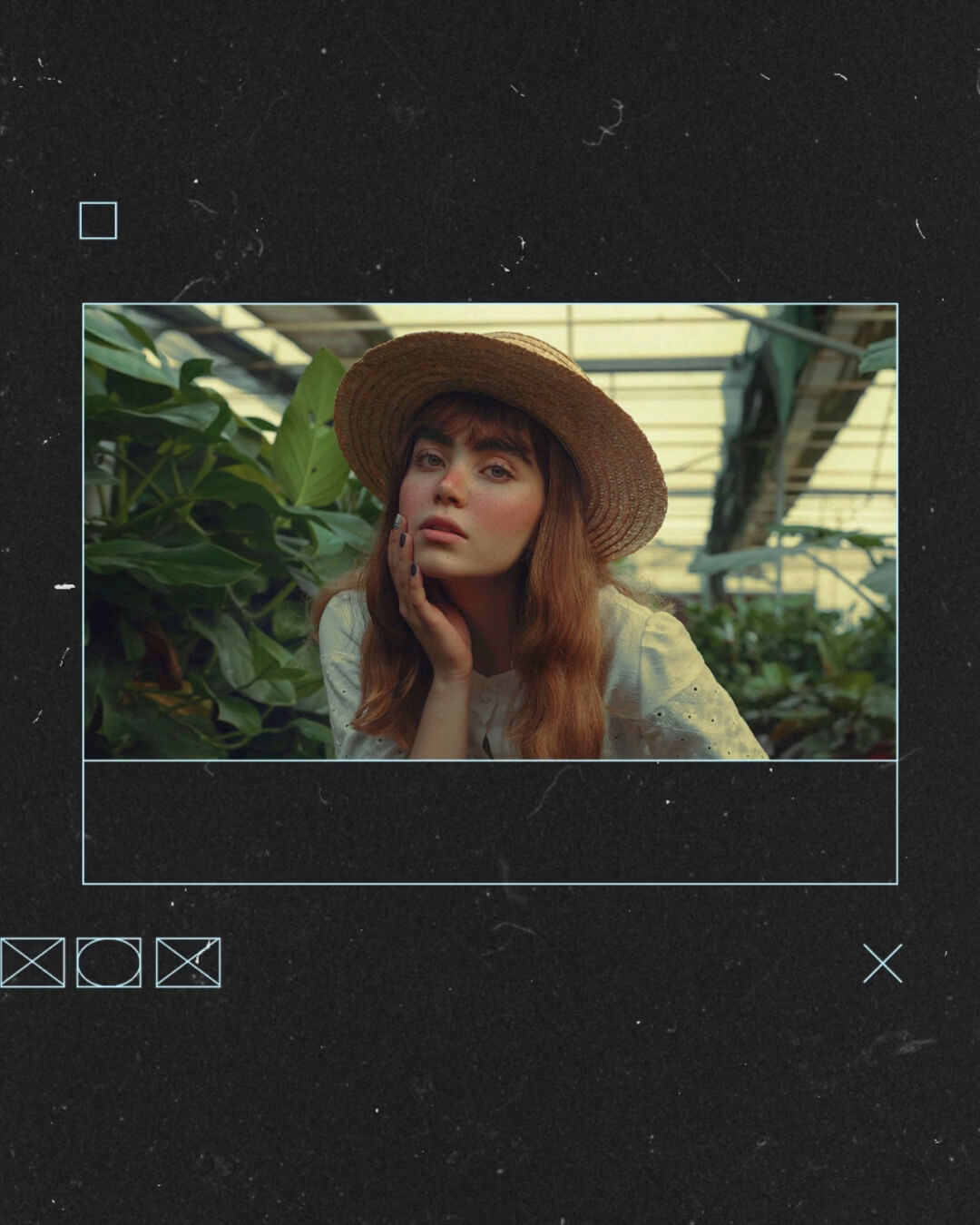 The Film Kit template design "Frame 1Up 04" with 4x5 aspect ratio