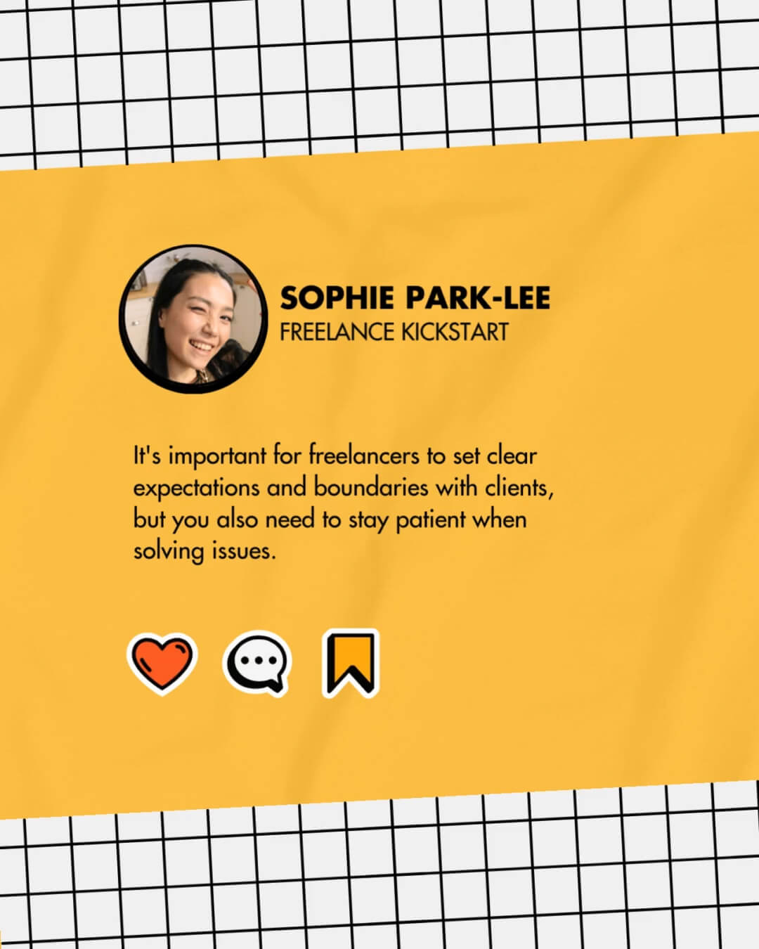 The Sticker Kit template design "Social Tweet 03" with 4x5 aspect ratio
