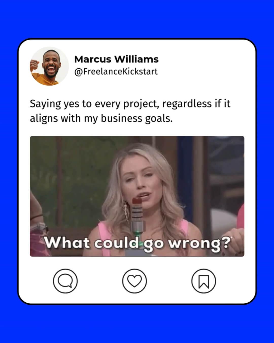 The Widget Kit template design "Social GIF" with 4x5 aspect ratio