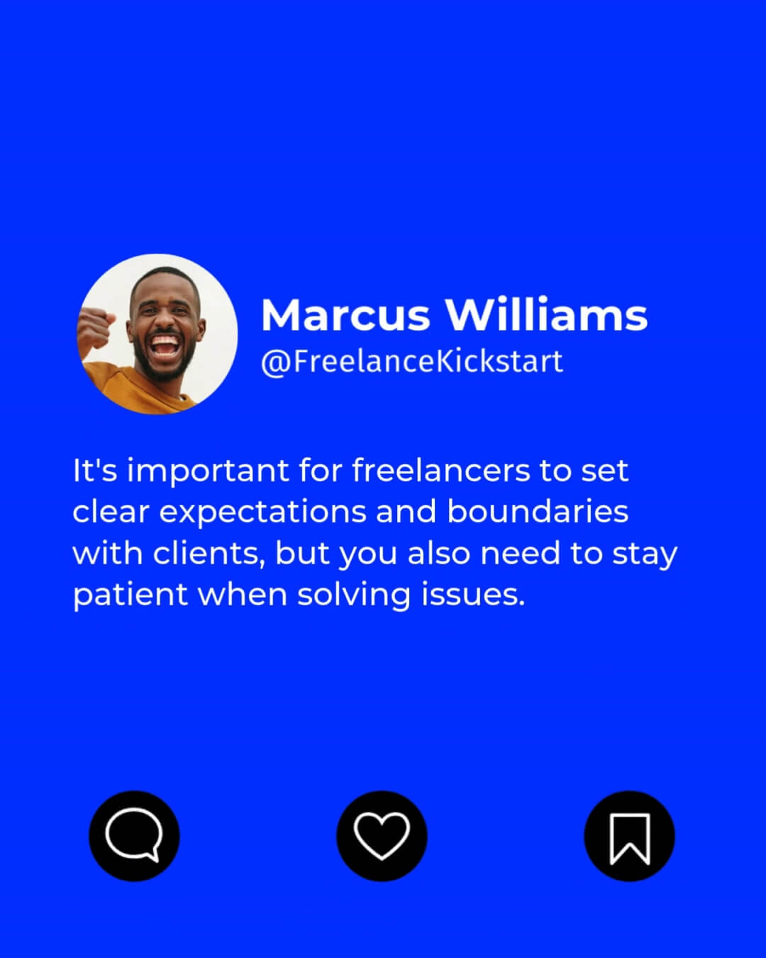 The Widget Kit template design "Social Tweet 03" with 4x5 aspect ratio