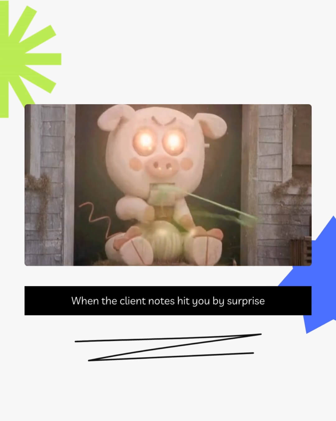 The Doodle Kit template design "Social GIF" with 4x5 aspect ratio