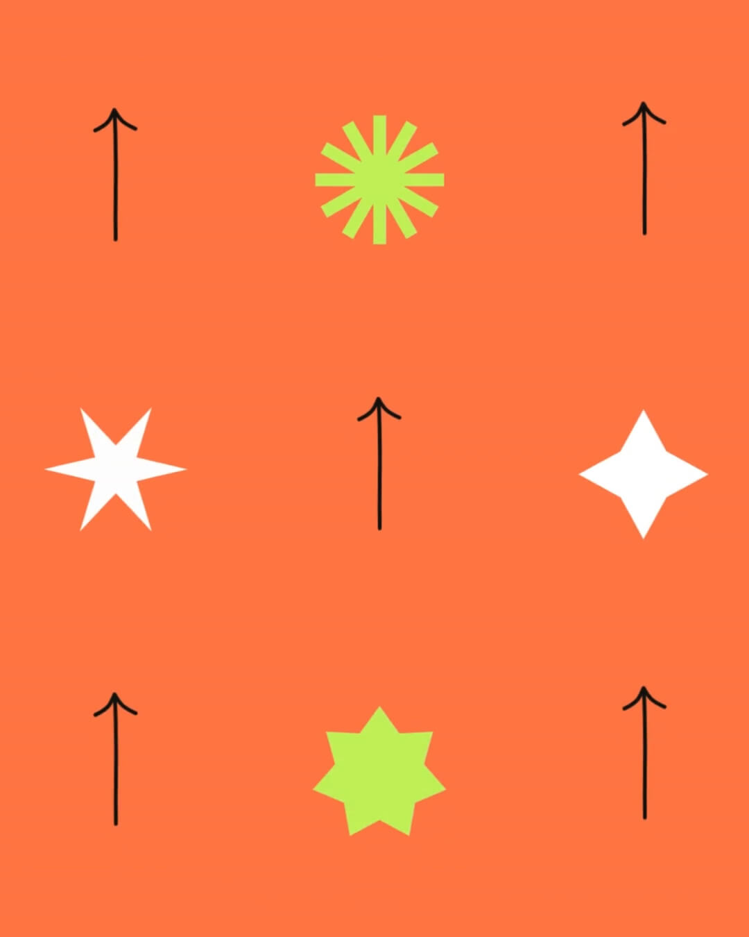 The Doodle Kit template design "Transition 03" with 4x5 aspect ratio