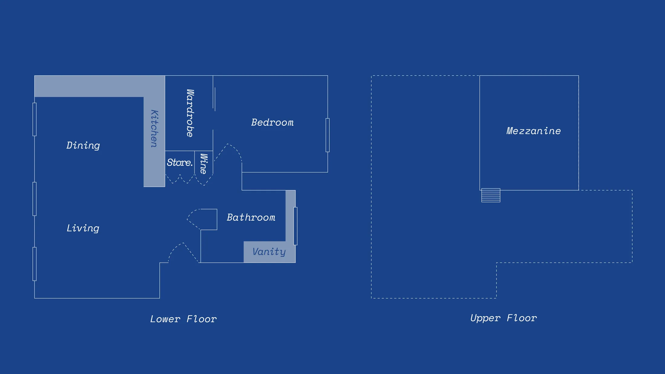 The After shot of the Floorplan