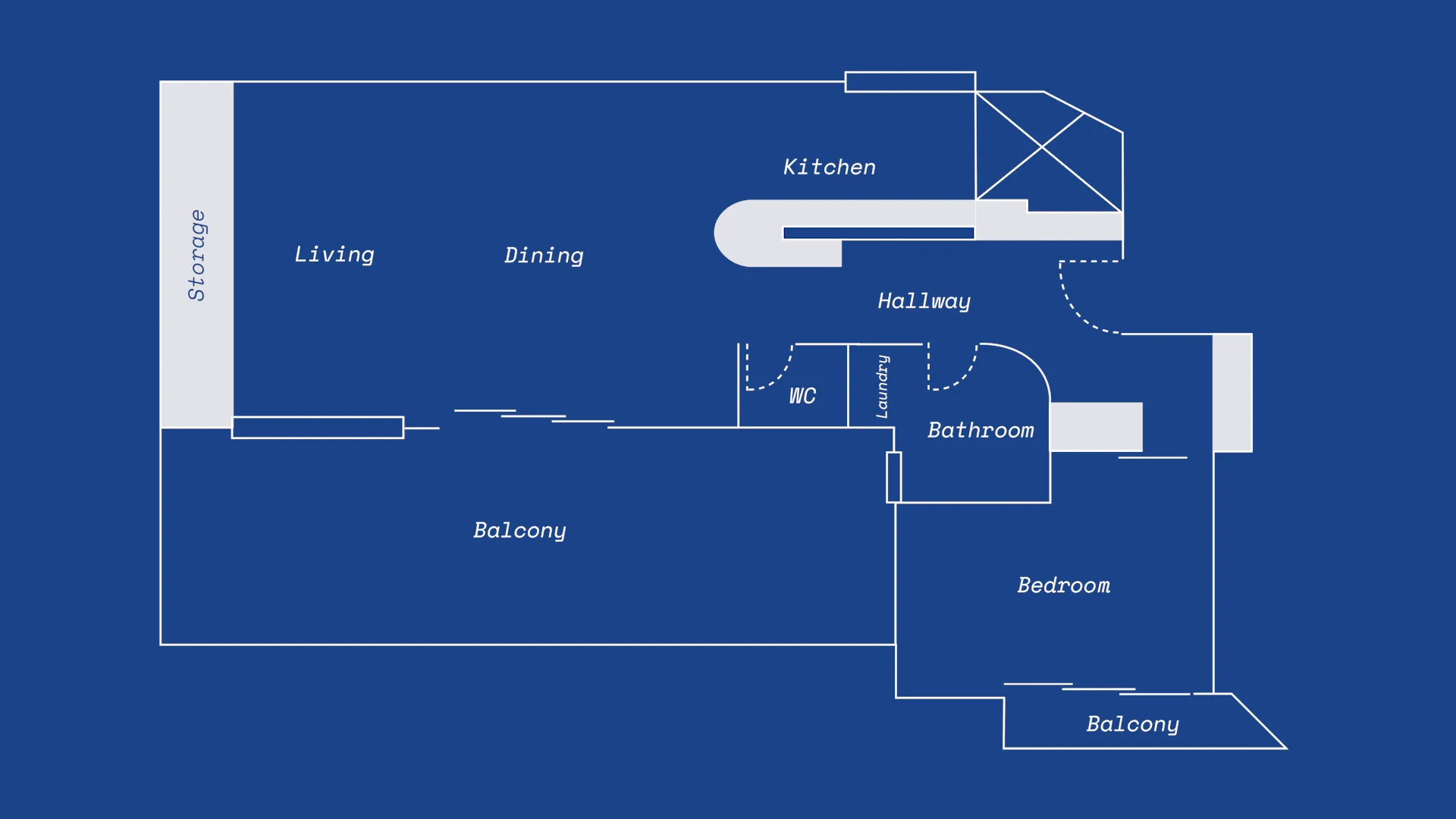 The After shot of the Floorplan