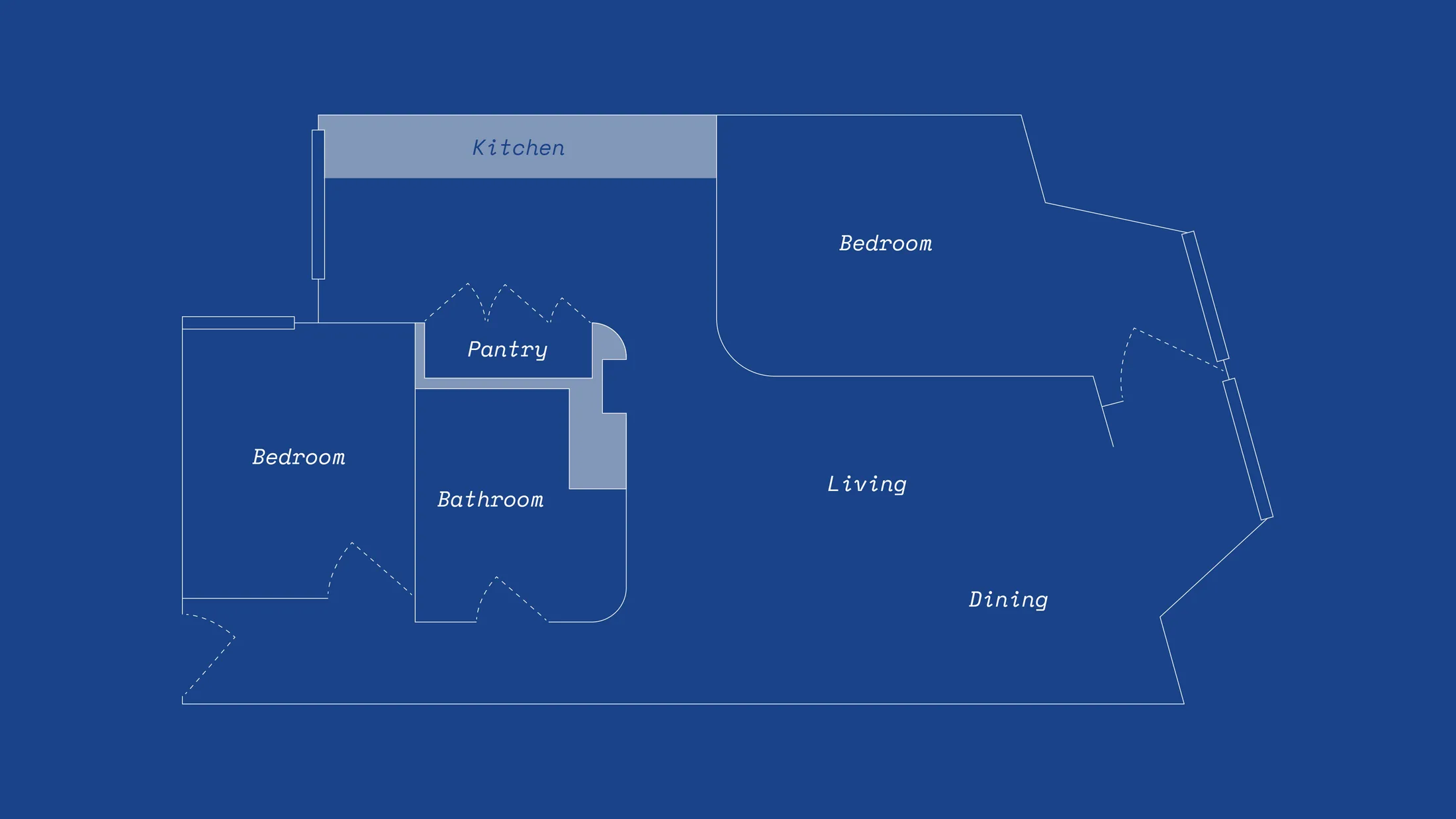 The After shot of the Floorplan