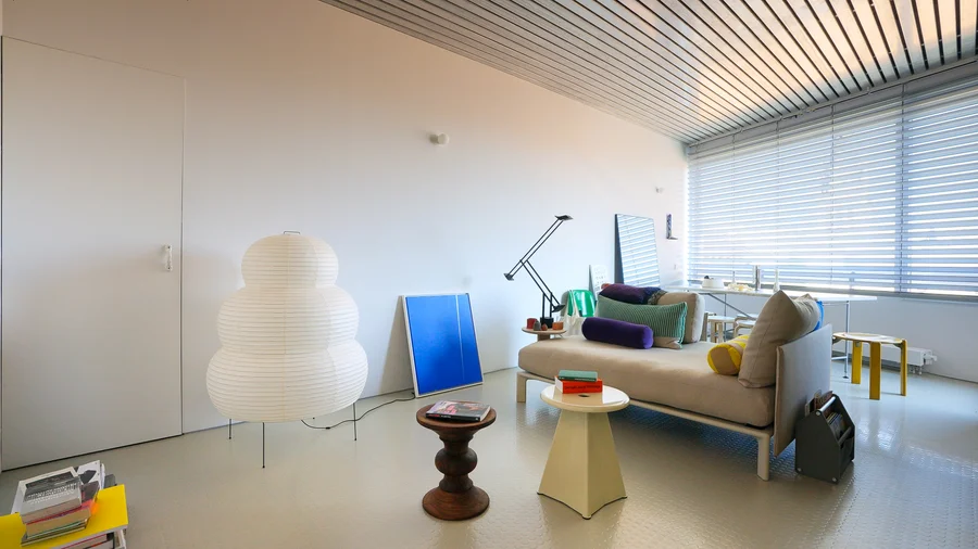 A 50sqm/538sqft Madrid Apartment That Turns Industrial Materials into Domestic Design