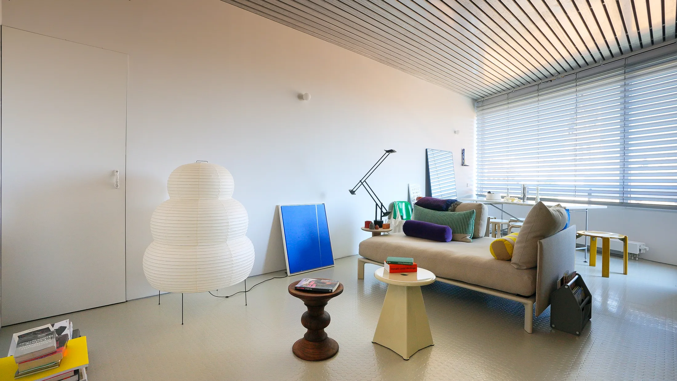 A 50sqm/538sqft Madrid Apartment That Turns Industrial Materials into Domestic Design