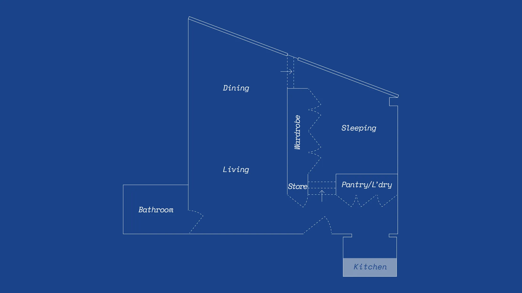 The After shot of the Floorplan