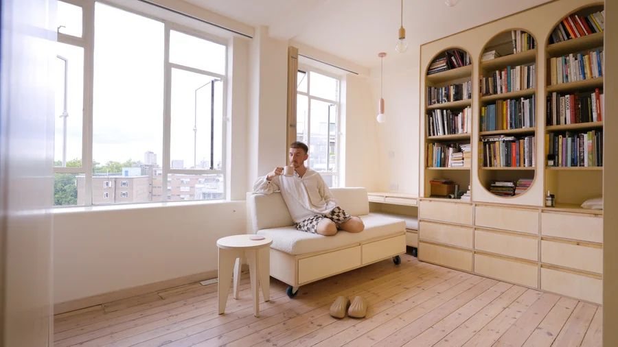A London Apartment Balancing Japandi Calm and Art Deco Character