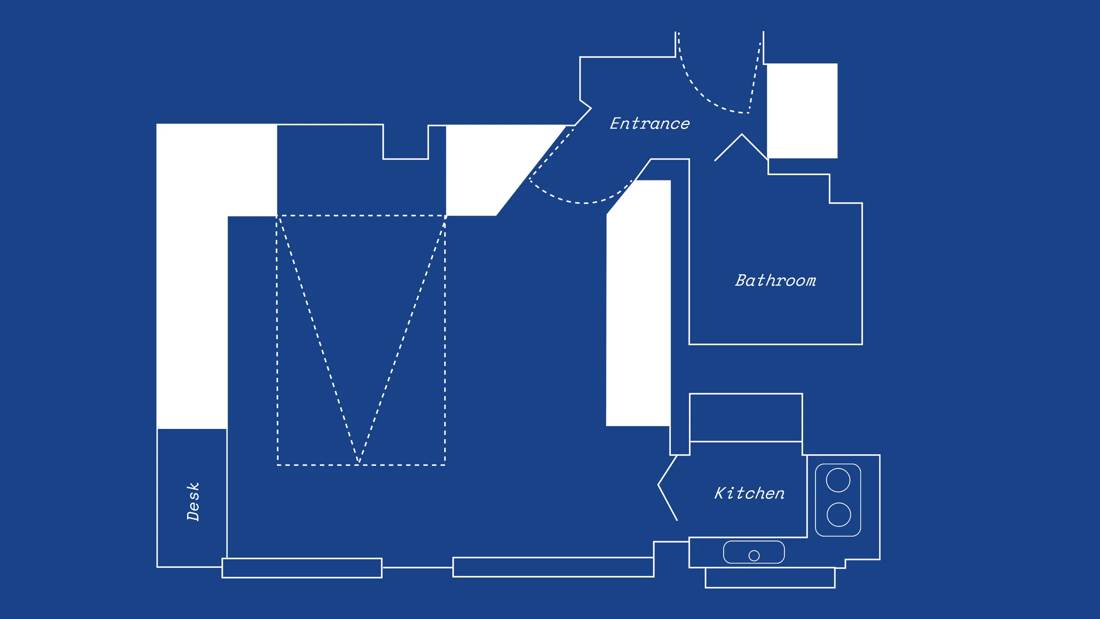 The After shot of the Floorplan