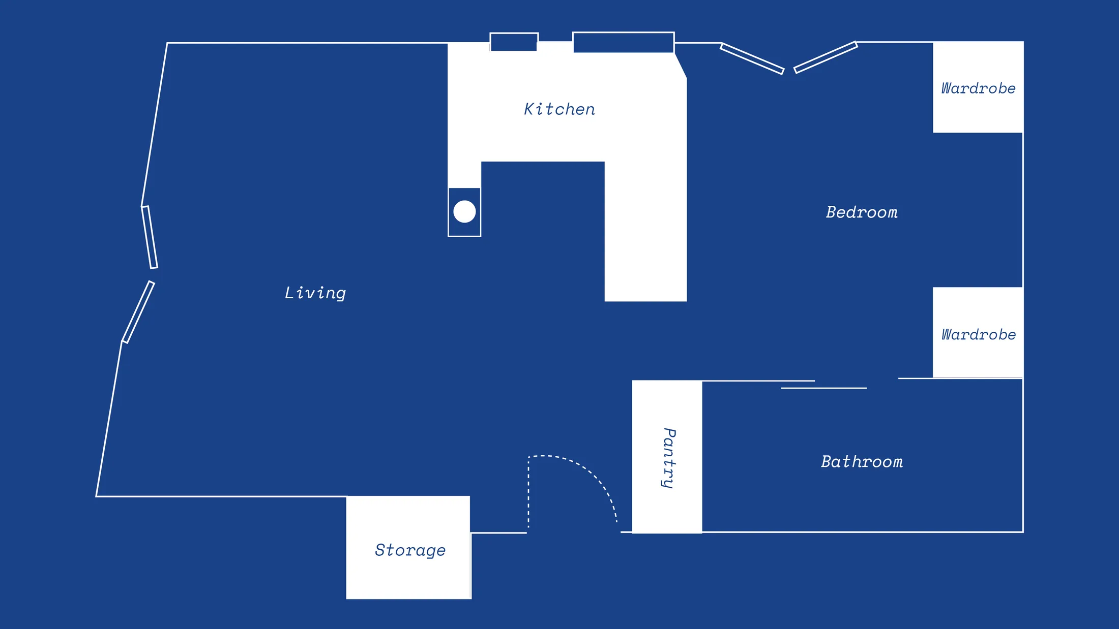 The After shot of the Floorplan