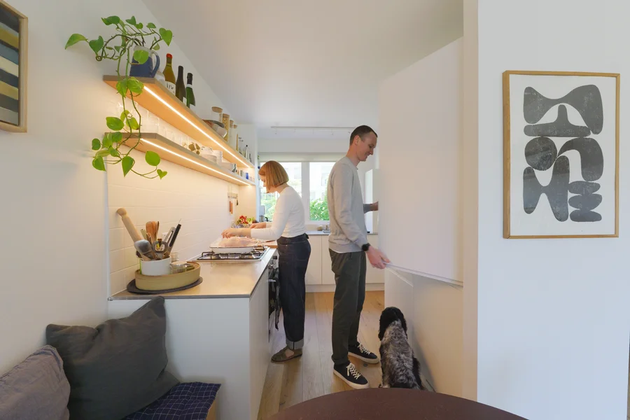 “It Works Hard but Still Feels Airy” — Inside a Couple’s Clever, DIY Small London Home