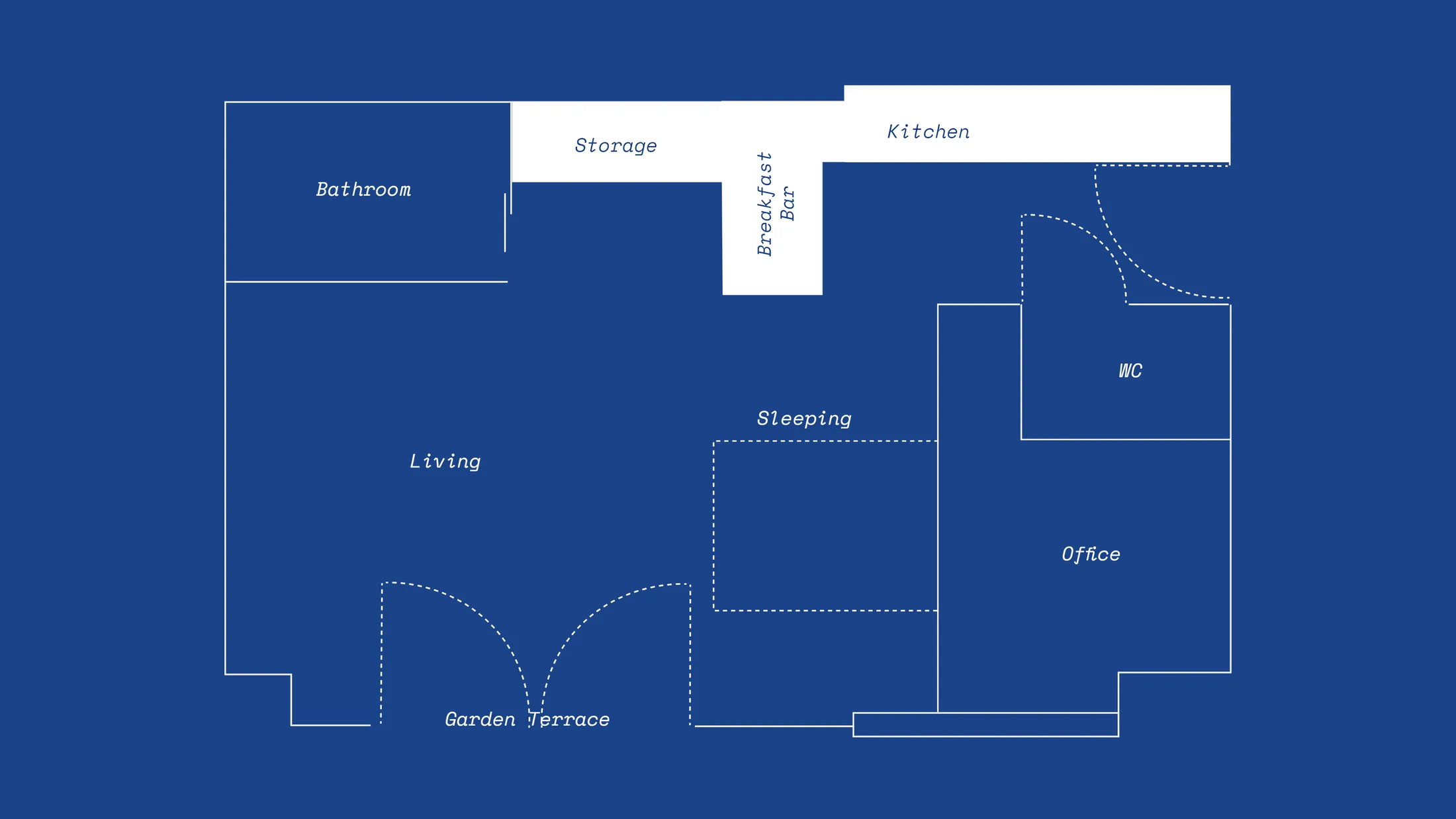 The After shot of the Floorplan