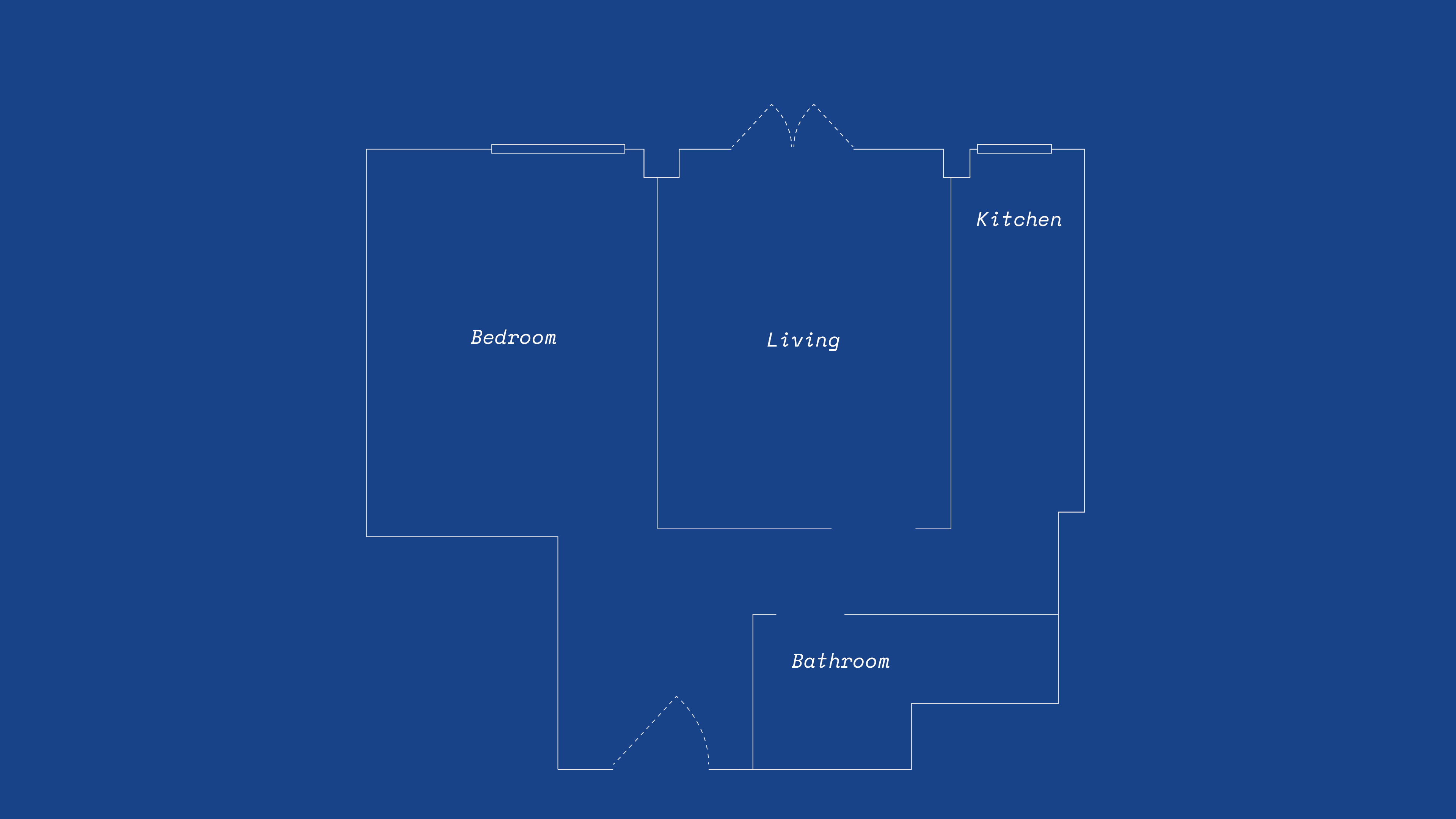 The After shot of the Floorplan