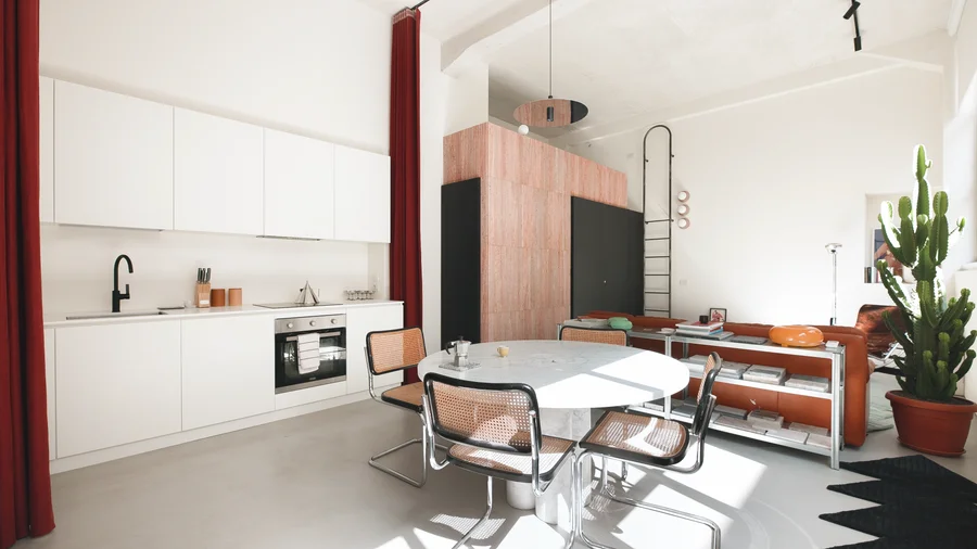 5 Bold Design Ideas Inside a Small Milan Loft-Style Apartment