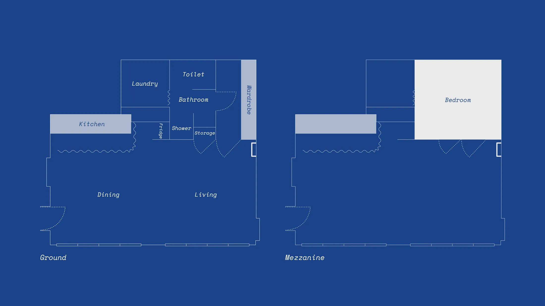 The After shot of the Floorplan