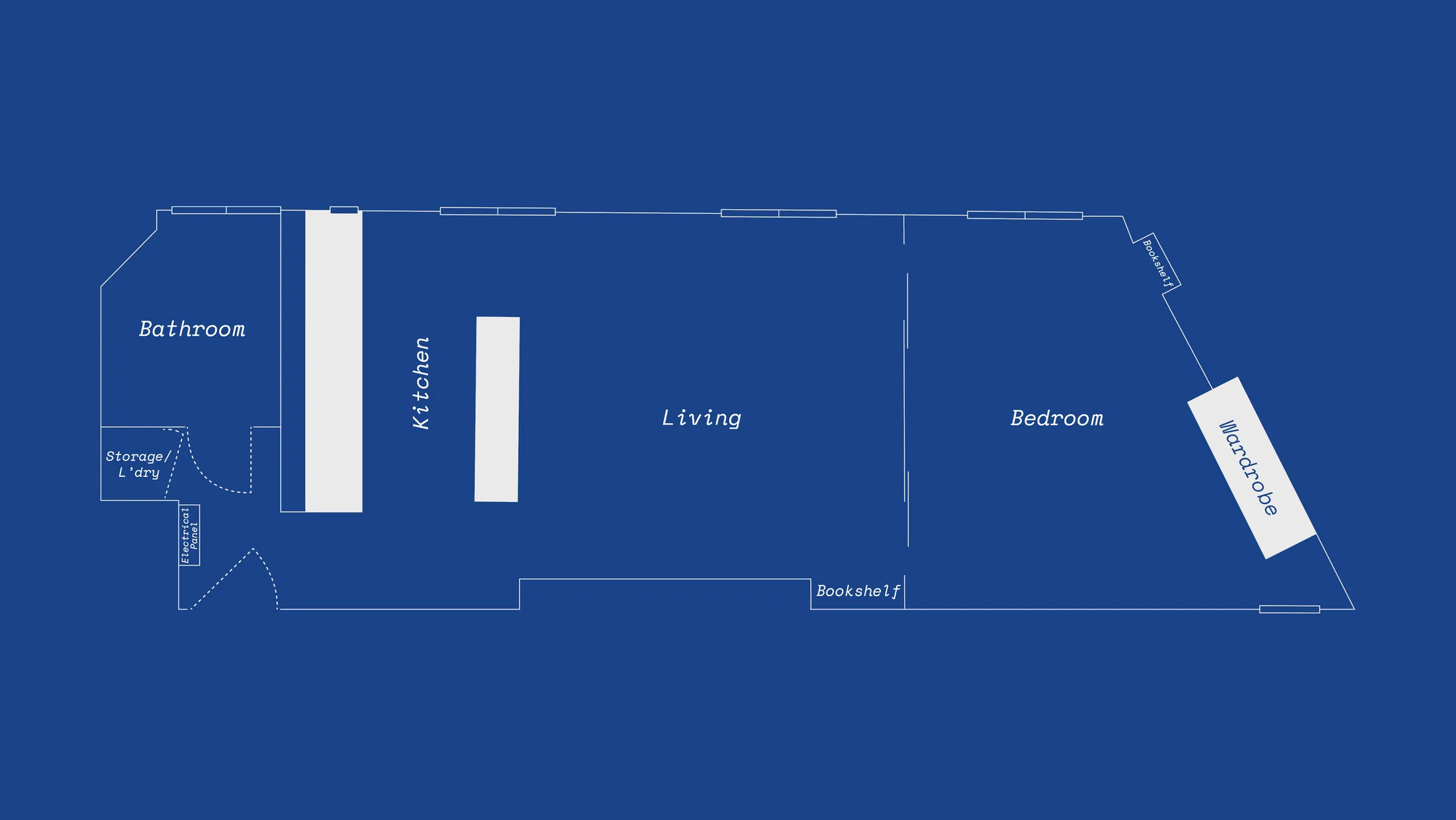 The After shot of the Floorplan