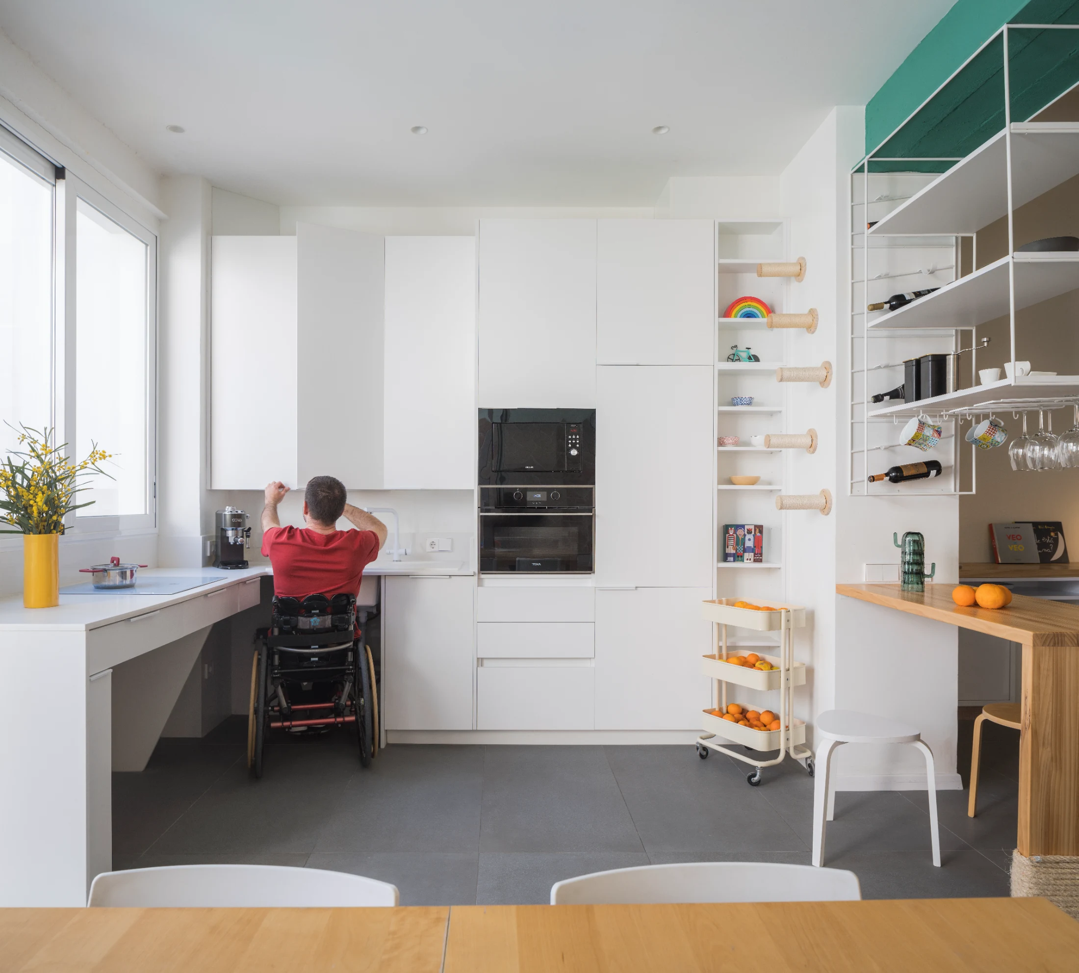 Casavera has been designed as a home