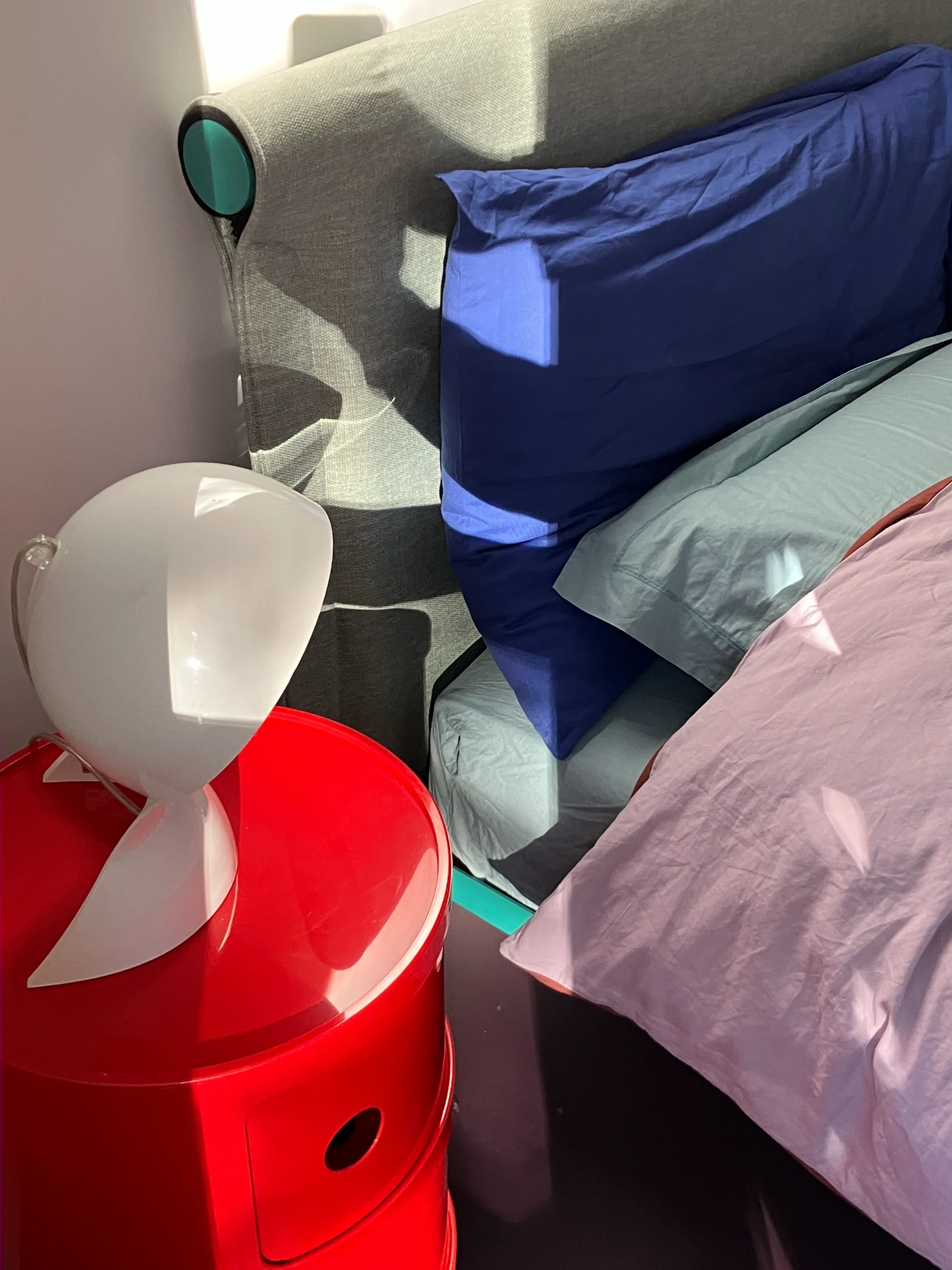 Many shades of blue also find their place throughout the 'House of Crimson Flames'. Images: Francesco Stelitano.