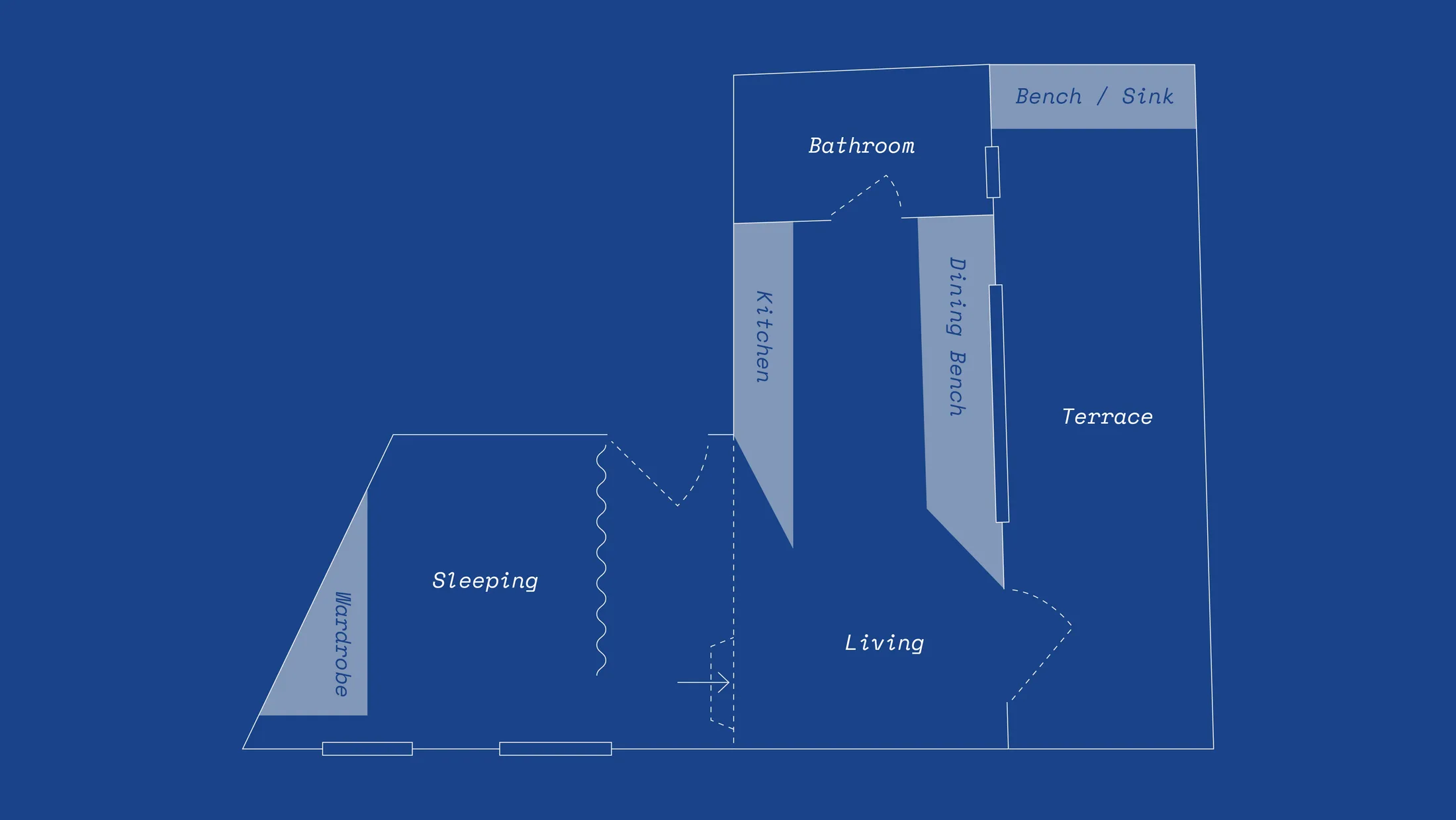 The After shot of the Floorplan