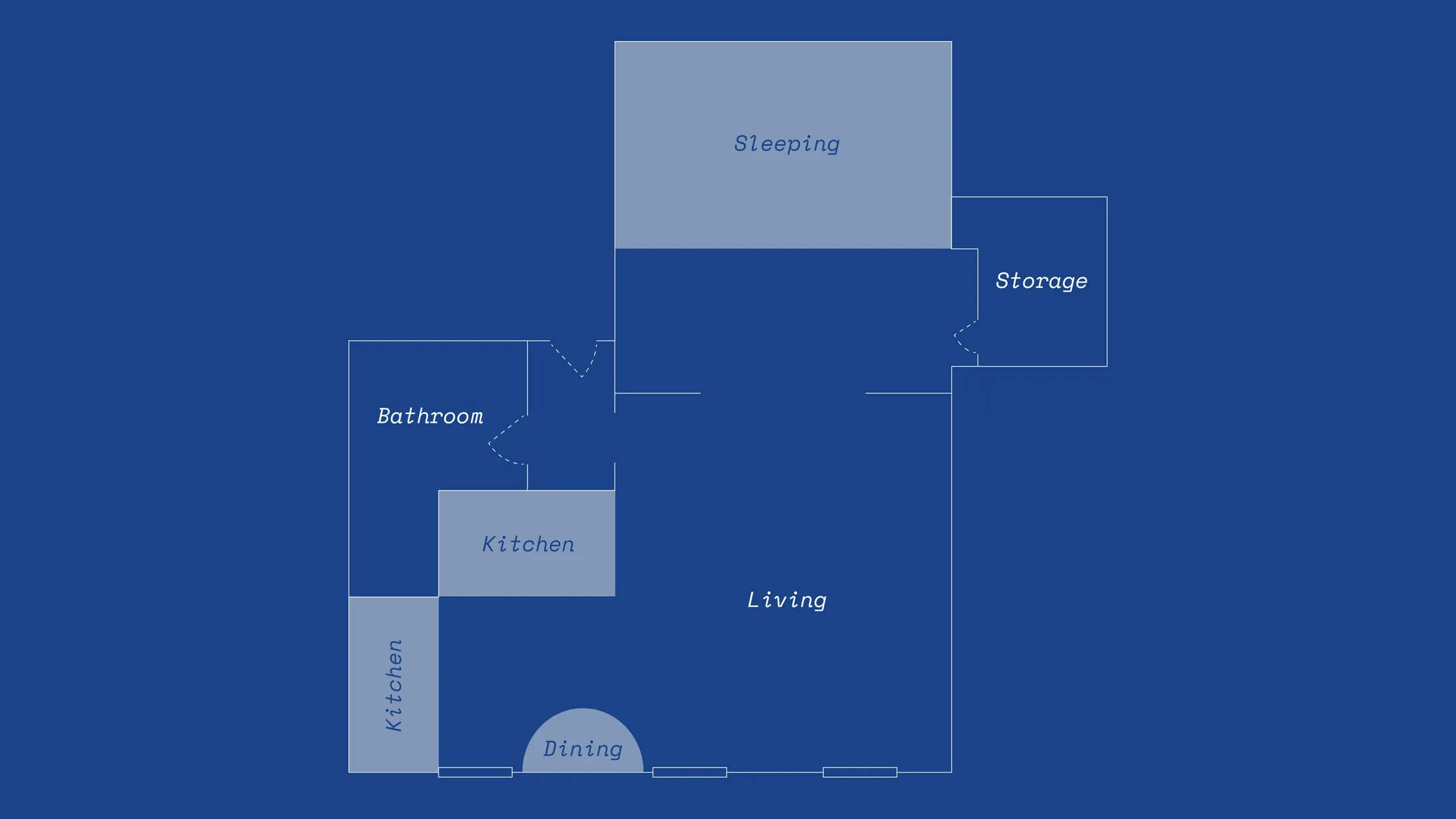 The After shot of the Floorplan