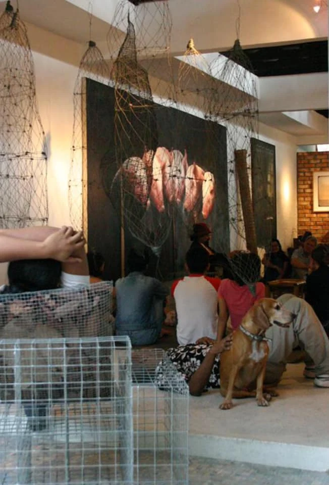 The free-use communal space in Sek San's office. Image courtesy of Sek San Ng.