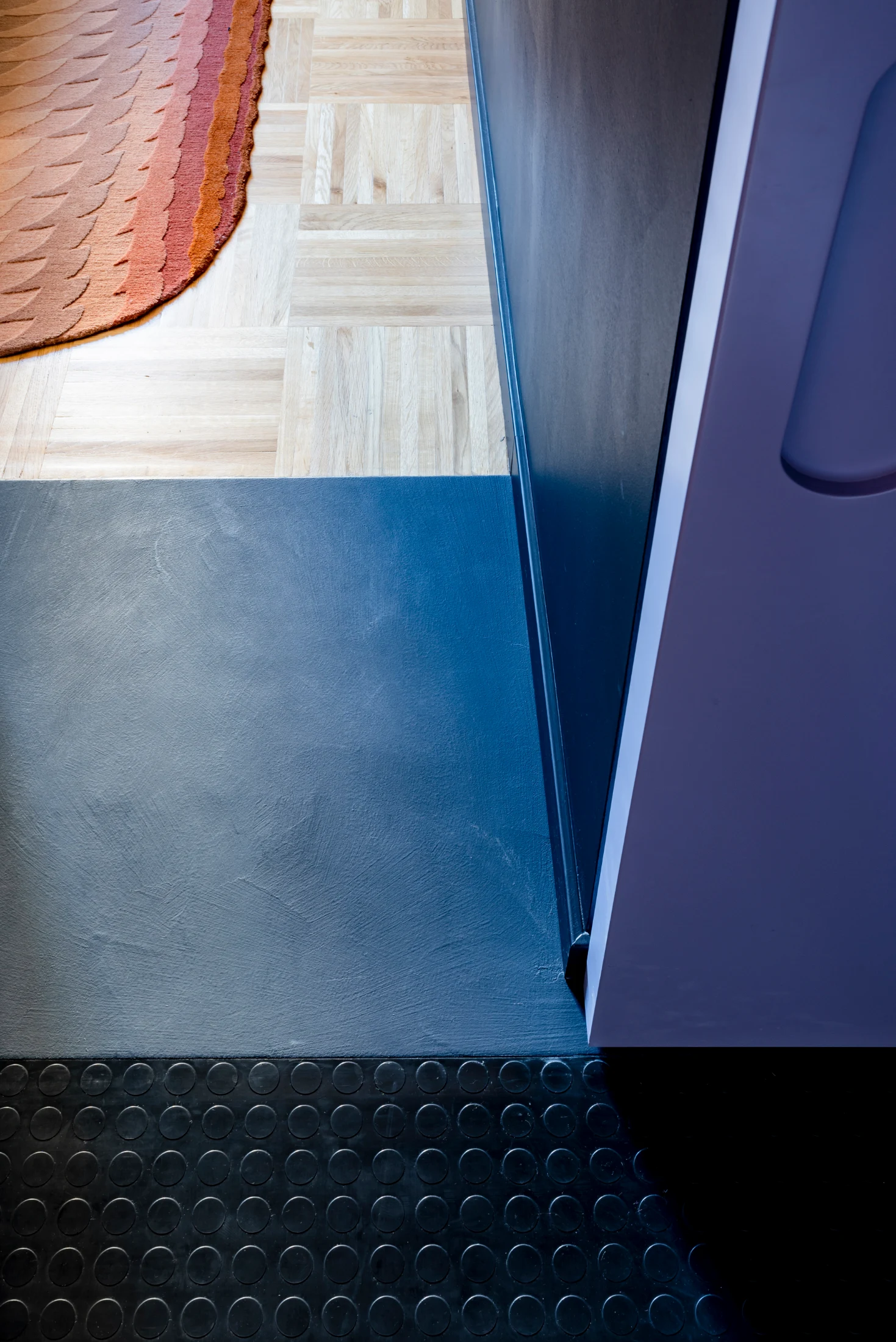 Flooring is also used