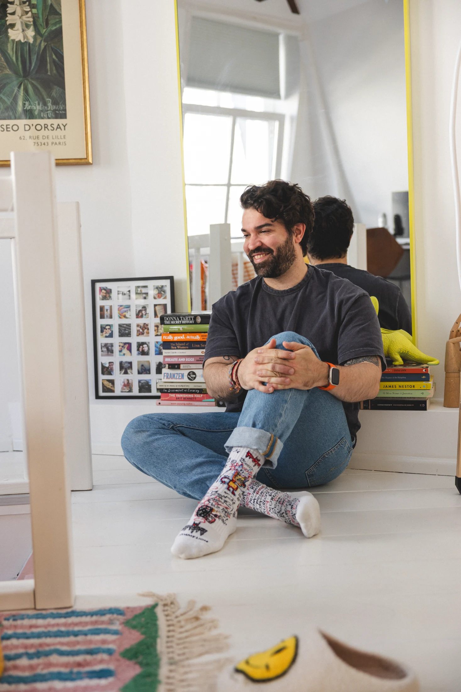 While Pedro and Asia designed their home together, Pedro was mainly on-site working with the construction team, to tear 