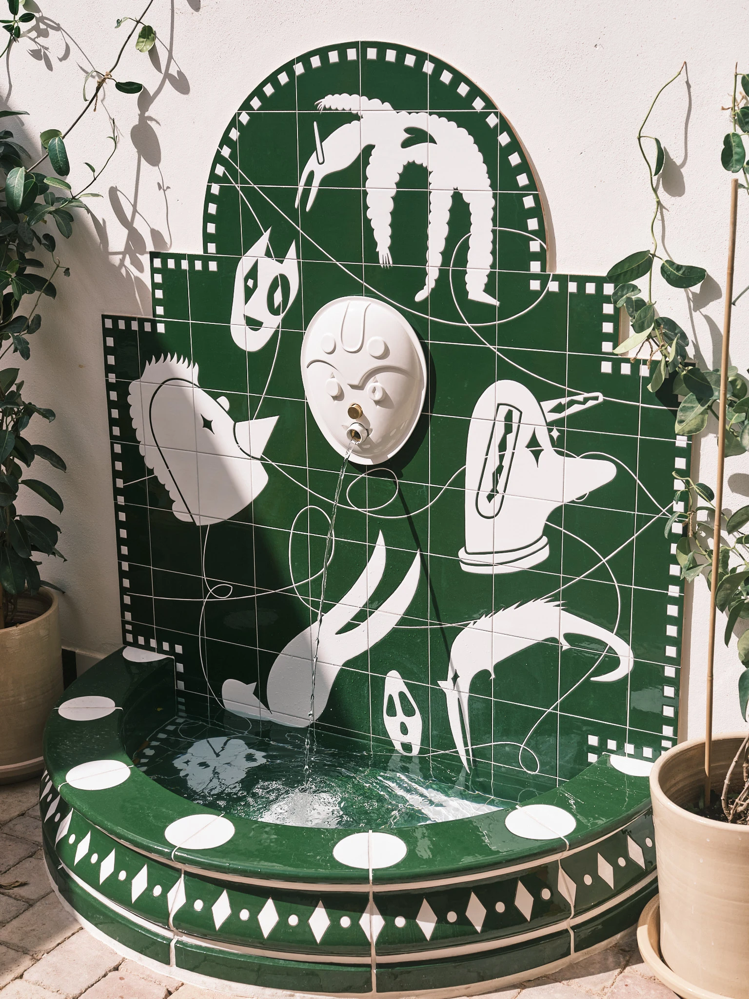 2. Water fountain design at Hayon Studio. Image: Nacho Alegre.