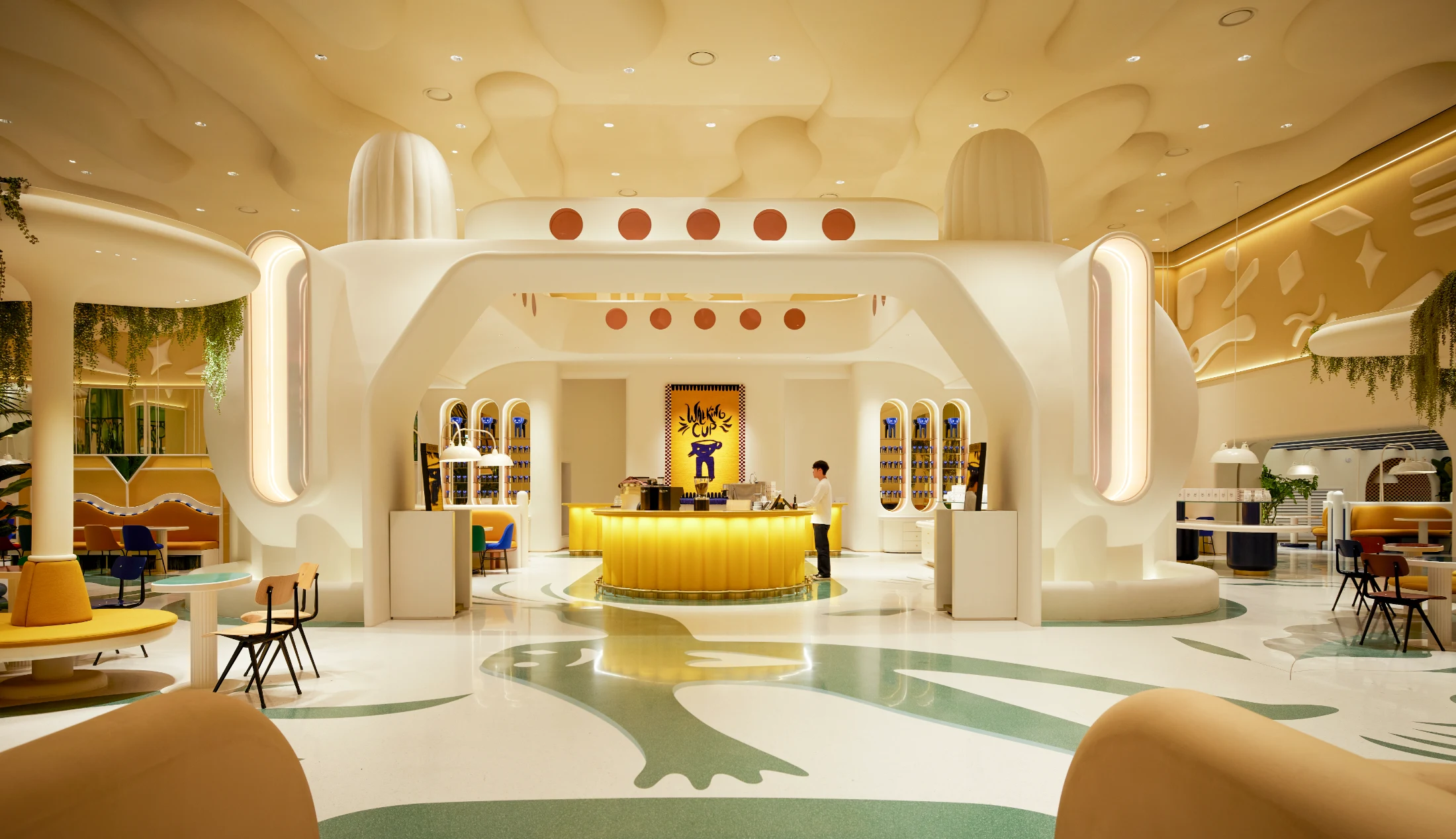 13. The Forum at The Hyundai Daegu department store designed by Hayon. Image courtesy of Hayon Studio.